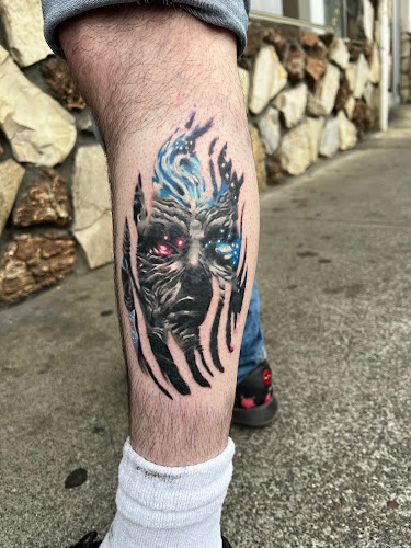Captain Kerr Art tattoo shop in Arcata, California