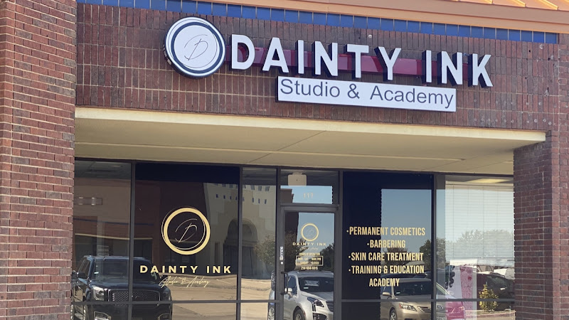 Dainty Ink Studio tattoo shop in Arlington, Texas