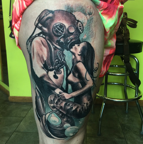 Heron Mark Tattoo & Gallery tattoo shop in Asheville, North Carolina