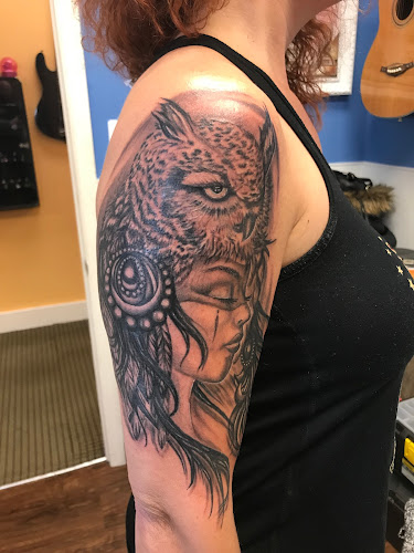 Twin Flame Artistry tattoo shop in Atco, New Jersey