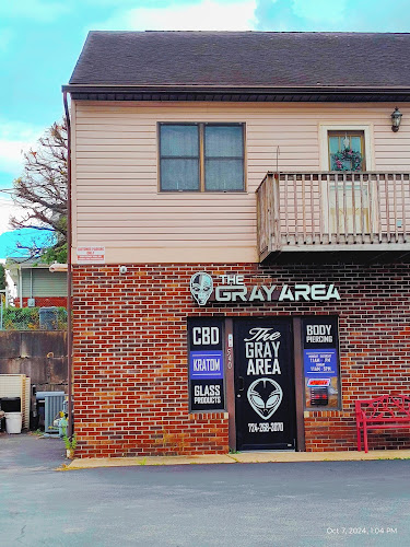 The Gray Area tattoo shop in Belle Vernon, Pennsylvania