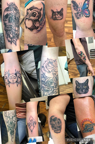 Tattoo Drew's tattoo shop in Berlin, Wisconsin