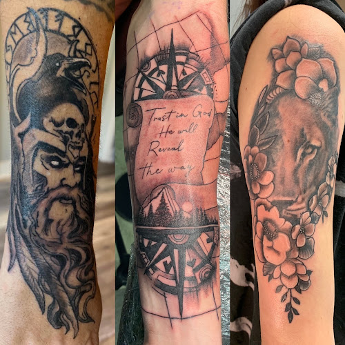 Born Again Tattoos and Piercings tattoo shop in Blackshear, Georgia