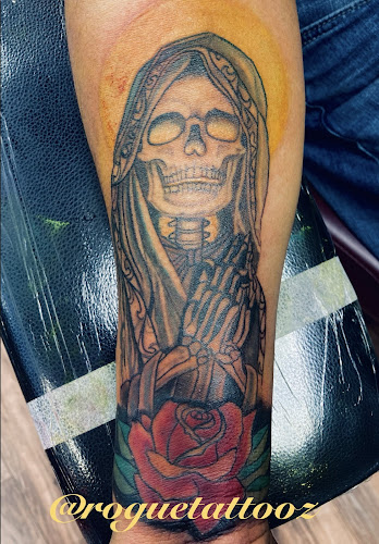 Rogue Tattoo’s tattoo shop in Bristol, Vermont