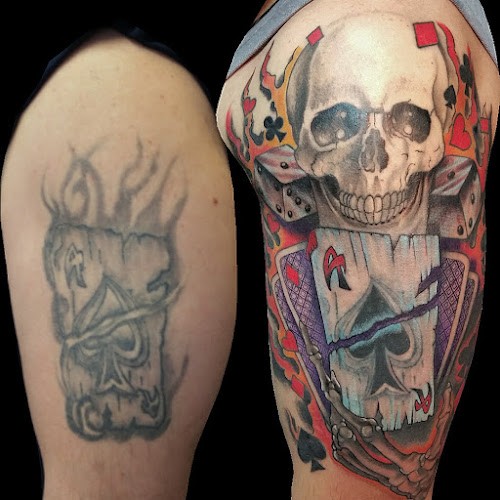 NY Heart and Dagger tattoo shop in Brooklyn, New York