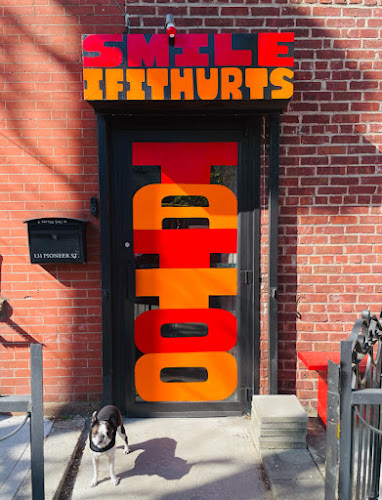 Smile if it hurts tattoo tattoo shop in Brooklyn, New York