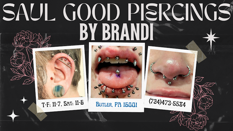 Saul Good Piercings by Brandi tattoo shop in Butler, Pennsylvania