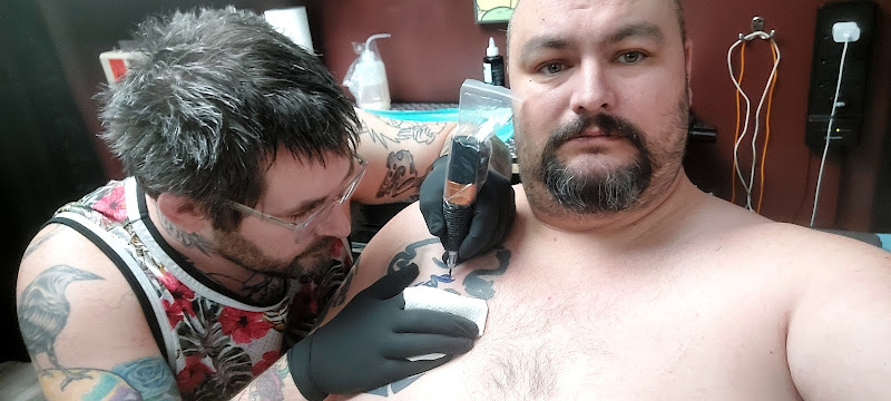 Brass Knuckle tattoo shop in Celina, Ohio