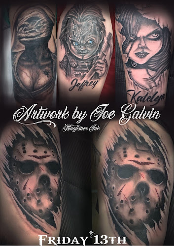 Kingfisher Ink tattoo shop in Central Square, New York