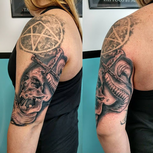 Needle-Brush Studio tattoo shop in Champaign, Illinois