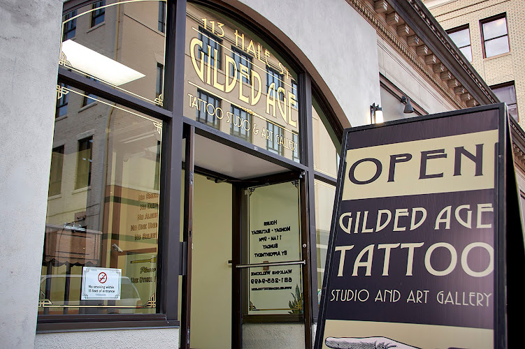Gilded Age Tattoo Studio and Art Gallery tattoo shop in Charleston, West Virginia