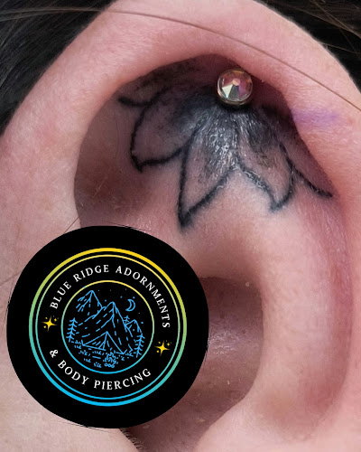 Blue Ridge Adornments and Body Piercing tattoo shop in Charlottesville, Virginia
