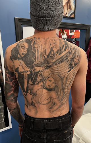 Nexus Body Arts tattoo shop in Charlton, Massachusetts