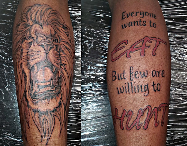 Barbers and Body Art tattoo shop in Cincinnati, Ohio