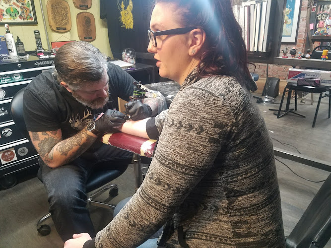 Voodoo monkey tattoo tattoo shop in Cleveland, Ohio