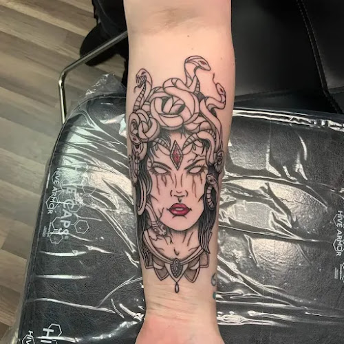 Branded By Brittany Ink tattoo shop in Clinton, Michigan