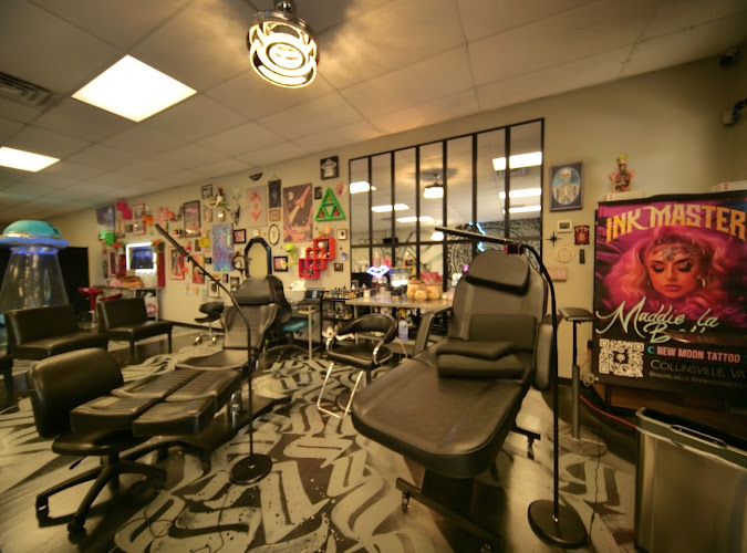 New Moon Tattoo tattoo shop in Collinsville, Virginia