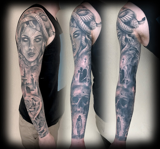 ReelFly Tattoo & Body Piercing tattoo shop in Concord, North Carolina