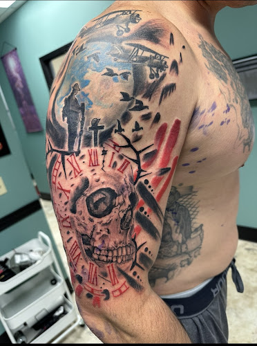 L.F. Inks tattoo shop in Dadeville, Alabama