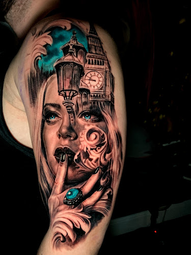 Sinners Tattoo Studio and Supply tattoo shop in Dallas, Texas