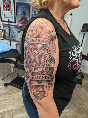 The Black Lantern tattoo shop in Dana Point, California