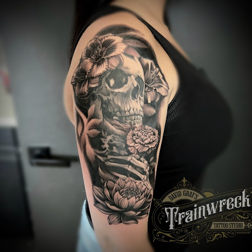Trainwreck Tattoo Studio tattoo shop in Davison, Michigan