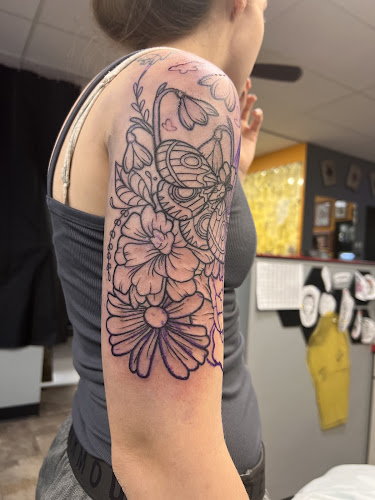 Aces Tattoos tattoo shop in Denton, Texas