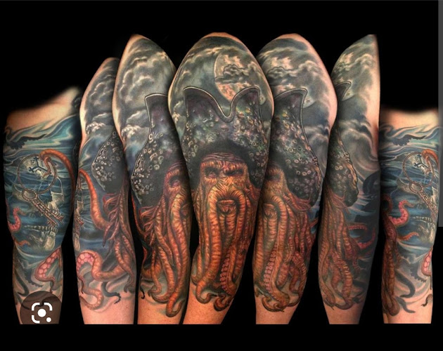 HereAfter tattoo shop in Denton, Texas