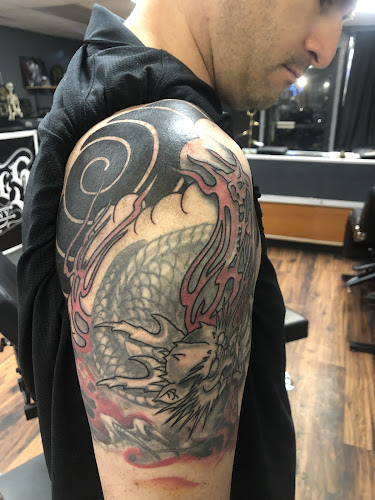 Inkaholics tattoo company tattoo shop in Denton, Texas