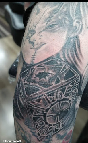 Ink On the Left tattoo shop in Dixon, Illinois