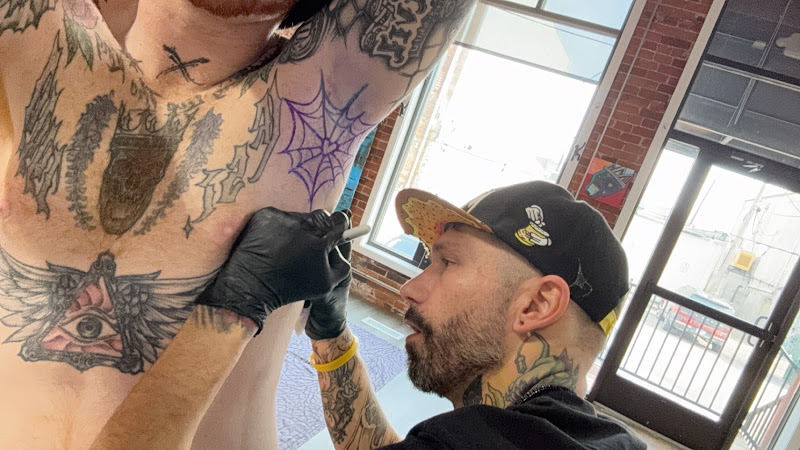 Merlo Macs Tatt Shack tattoo shop in Dixon, Illinois