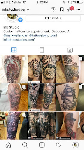 INK Tattoo Studios tattoo shop in Dubuque, Iowa