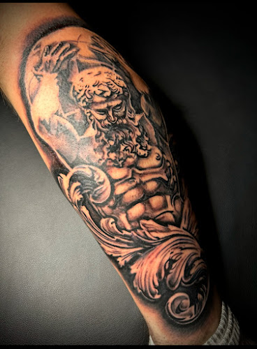 Black Ivory studios tattoo shop in El Paso, Texas