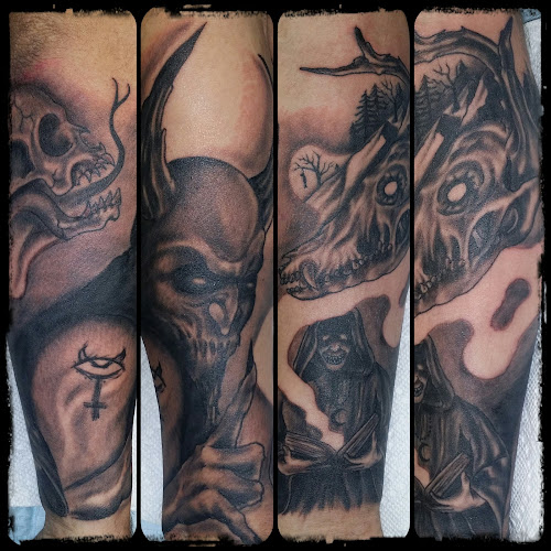 Old tradition tattoo tattoo shop in El Paso, Texas