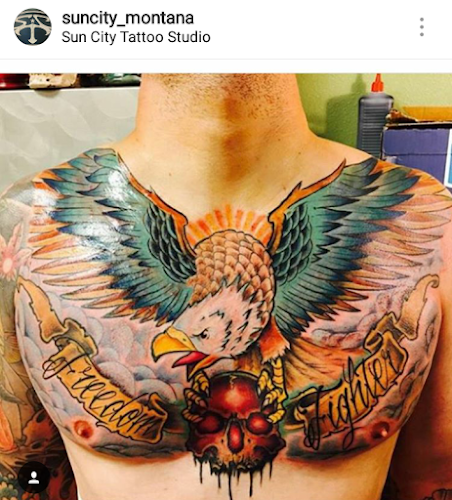 Sun City Tattoo Montana tattoo shop in El Paso, Texas