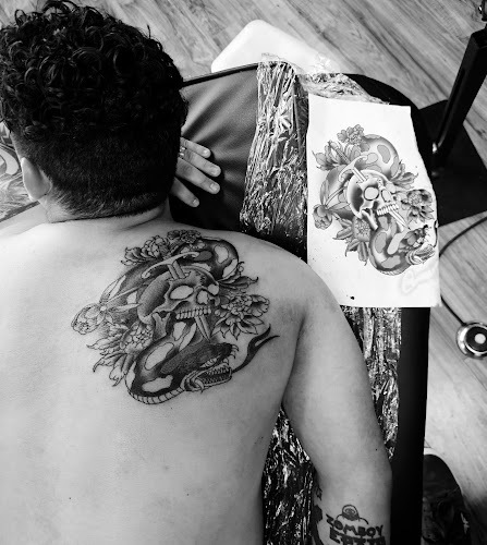 Ink and Audio tattoo shop in Eureka, California