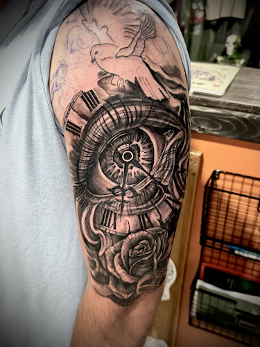 Josh Herron tattoo shop in Fairmont, West Virginia