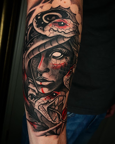 Blxck Label Collective tattoo shop in Falls Church, Virginia