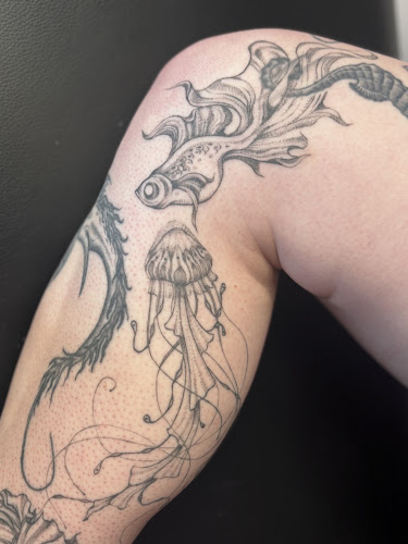 Ellie and Her Ink Machine tattoo shop in Falls Church, Virginia