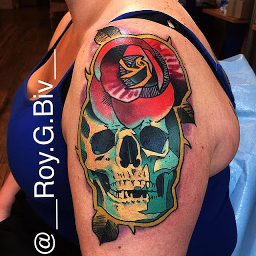 futurelazertiger tattoo shop in Ferndale, Michigan