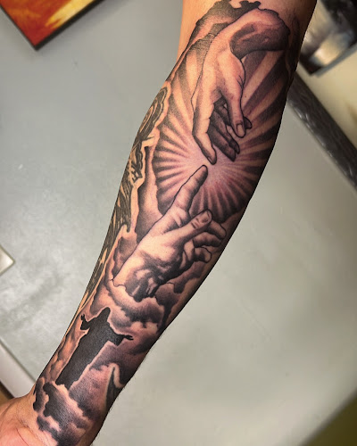 Near the Mountain Tattoo tattoo shop in Flagstaff, Arizona