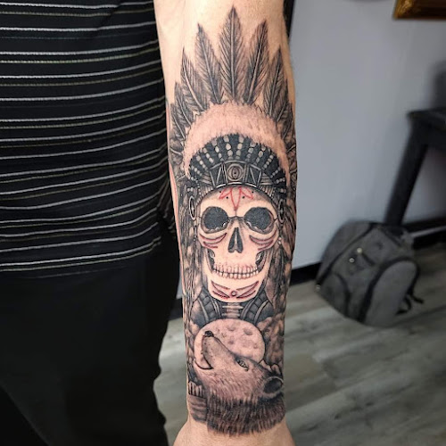 Chamerican Ink tattoo shop in Flint, Michigan