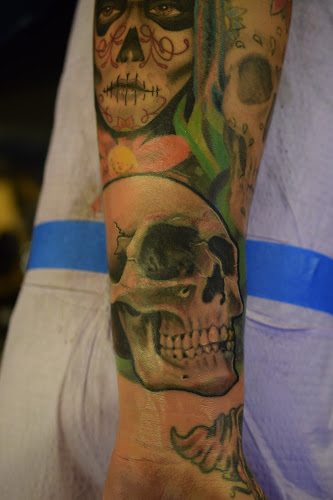 The Shop tattoo shop in Fowlerville, Michigan