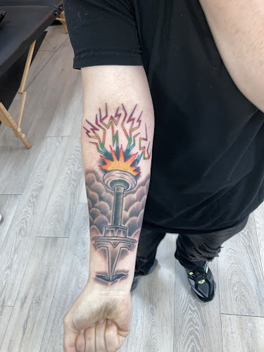 The Gold Tooth Grin Tattoo Company tattoo shop in Gansevoort, New York