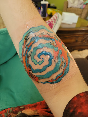 The Painted Lotus Art Studio tattoo shop in Georgetown, Kentucky