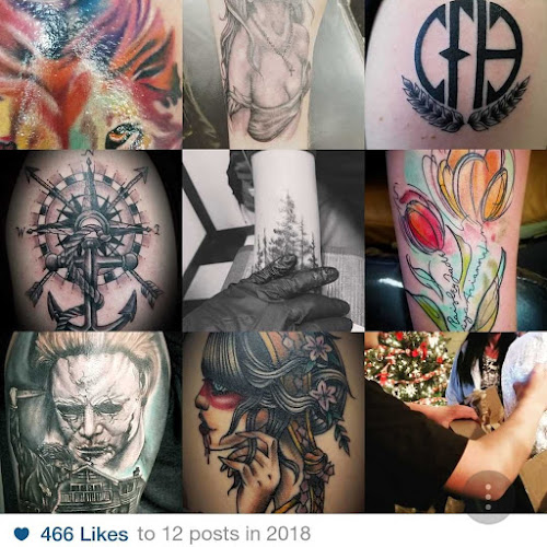 Lucky's 13 Tattoo Shop tattoo shop in Granbury, Texas