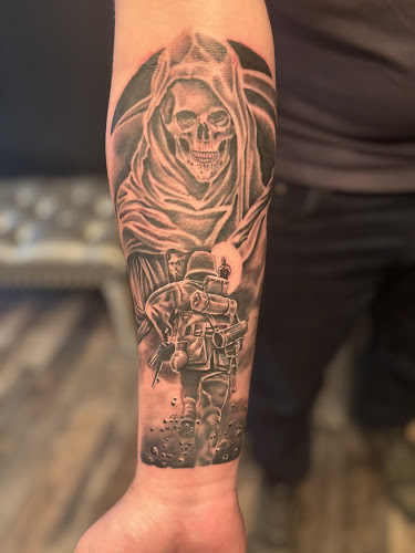 Ink Monkey Tattoo LLC tattoo shop in Guntersville, Alabama