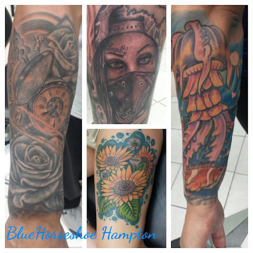 Blue Horseshoe Tattoo and Body Piercing tattoo shop in Hampton, Virginia