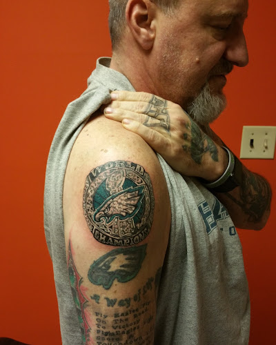 The Hidden Arts tattoo shop in Harrisburg, Pennsylvania