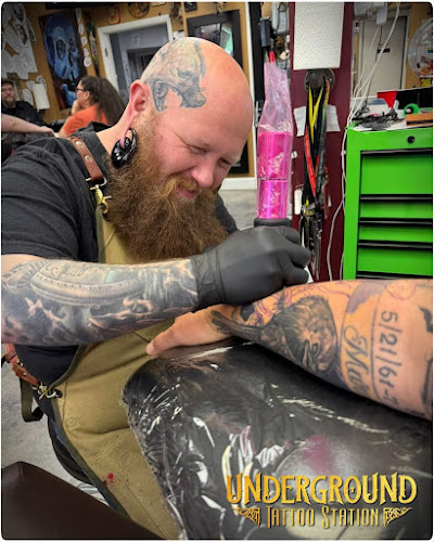 Underground Tattoo Station tattoo shop in Heath, Ohio